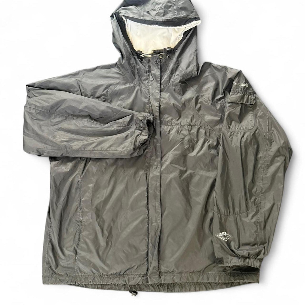 Columbia Sportswear women's omni-tech jacket with hood size 1X